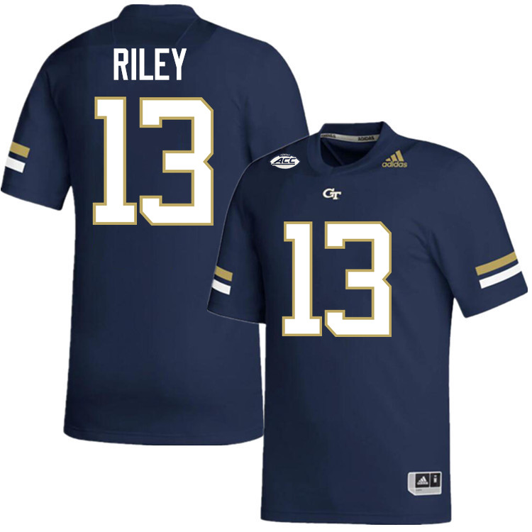 Savion Riley Georgia Tech Jerseys,Georgia Tech Yellow Jackets College Football Uniforms-Navy